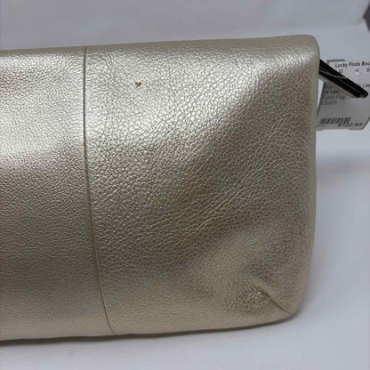 Pre-Owned Coach Gold Leather Handbag