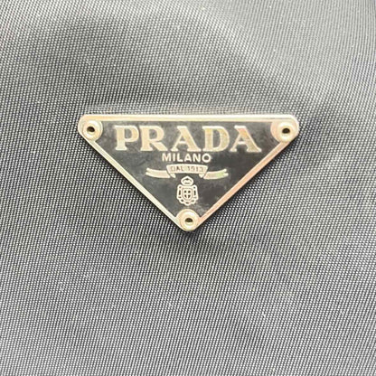 Pre-Owned Prada Black Nylon Designer Handbag