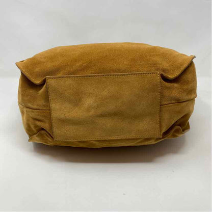 Pre-Owned Furla Tan Suede Handbag