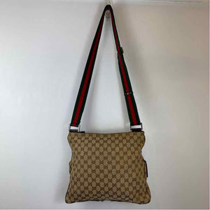 Pre-Owned Gucci Monogram Canvas Designer Handbag