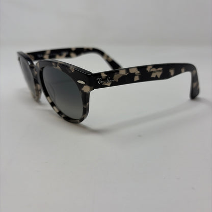 Pre-Owned Rayban Black/Grey Plastic Sunglasses