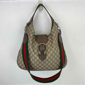 Pre-Owned Gucci Monogram Canvas Designer Handbag