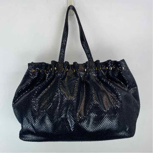 Pre-Owned INZI Black Leather Handbag