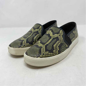 Pre-Owned Shoe Size 7.5 VINCE Snake Print Sneaker