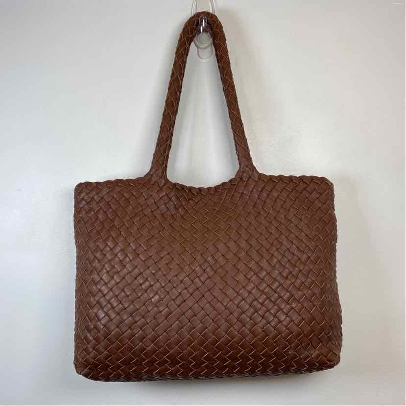 Pre-Owned Milaner Brown Leather Handbag