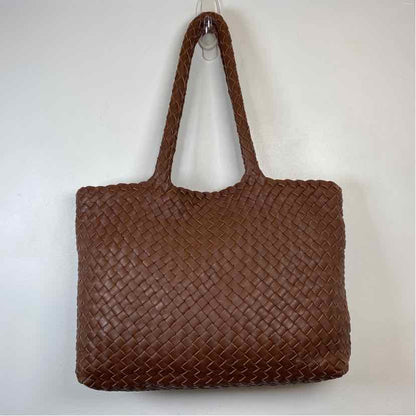 Pre-Owned Milaner Brown Leather Handbag