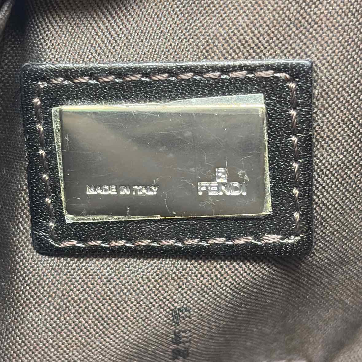 Pre-Owned Fendi Denim Canvas Designer Handbag
