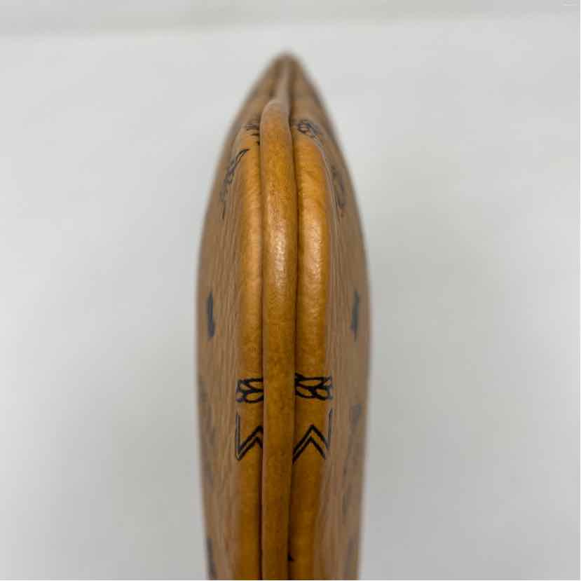 Pre-Owned MCM Cognac Leather Designer Handbag