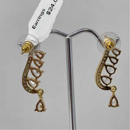 Gold Metal Earrings