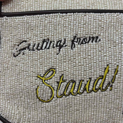 Pre-Owned Staud Beaded Beaded Handbag