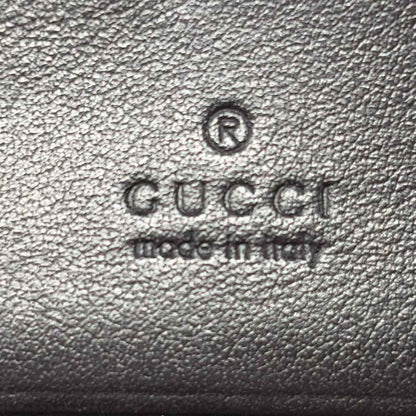 Pre-Owned Gucci Black Leather Designer Wallet