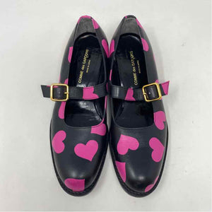 Pre-Owned Shoe Size 8.5 Comme des Garcons Black W/ Pink Loafer