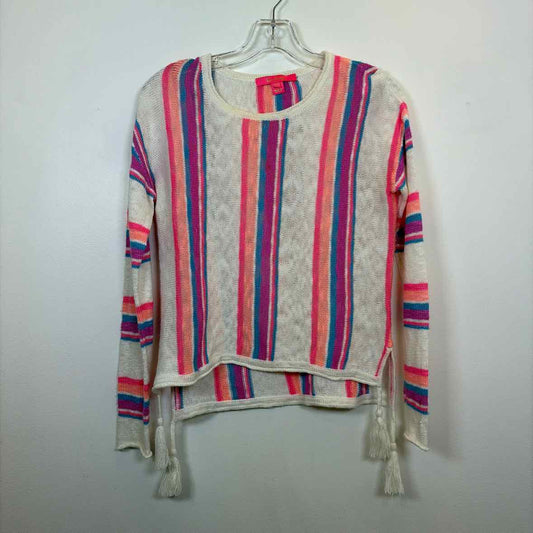 Pre-Owned Size XXS Lilly Pulitzer Purple Stripe Sweater