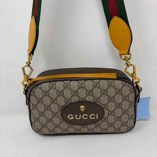 Pre-Owned Gucci Monogram Canvas Designer Handbag