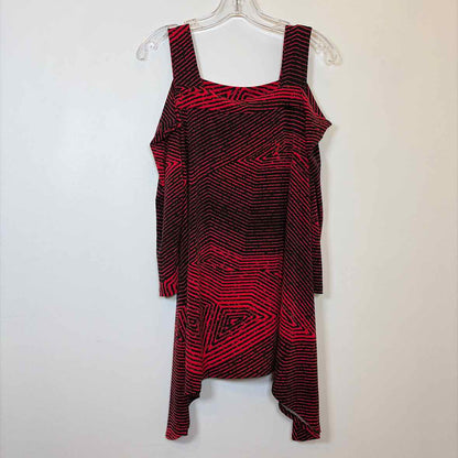 Pre-Owned Size S Clara Sun Woo Red/Black Top