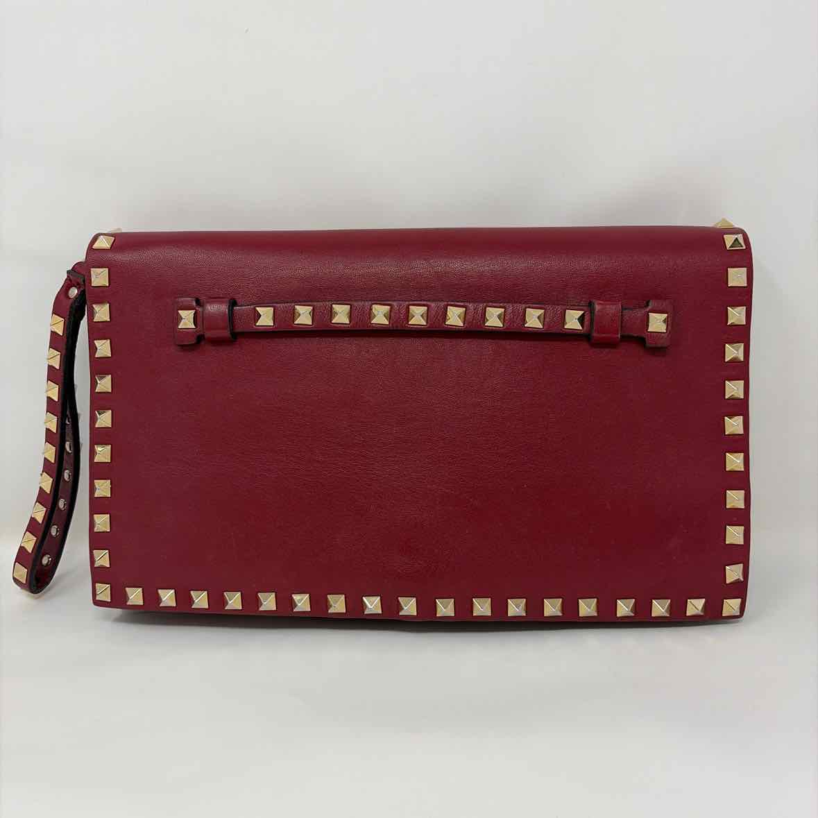 Pre-Owned Valentino Red Leather Designer Handbag