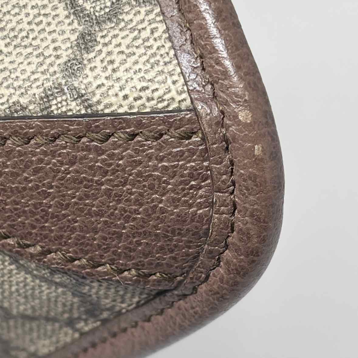 Pre-Owned Gucci Monogram Canvas Designer Handbag