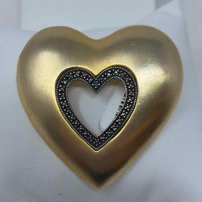 Pre-Owned Judith Jack Gold Brooch