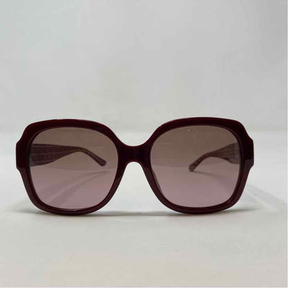 Pre-Owned Tory Burch Red Plastic Designer Sunglasses