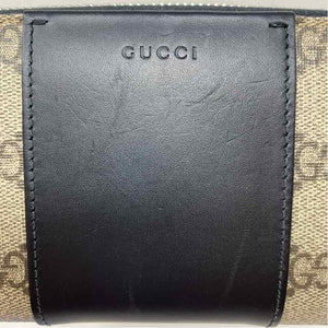 Pre-Owned Gucci Monogram Canvas Designer Wallet