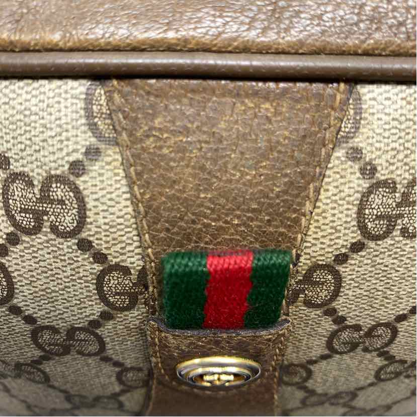 Pre-Owned Gucci Monogram Canvas Designer Handbag