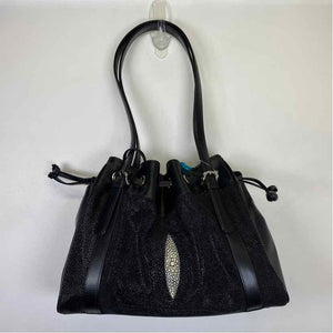 Pre-Owned Nin Raye Black Leather Handbag