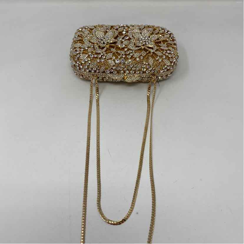 Pre-Owned Boutique Gold Metal Handbag