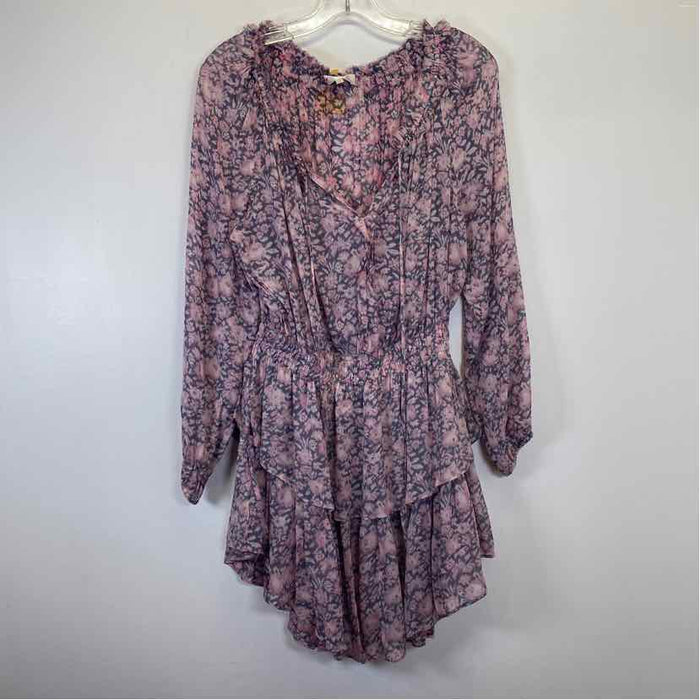 Pre-Owned Size M Loveshack Fancy pink floral Casual Dress