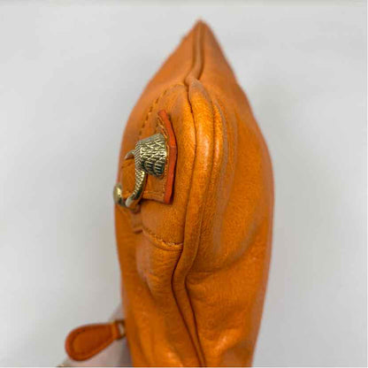 Pre-Owned Balenciaga Orange Leather Designer Handbag