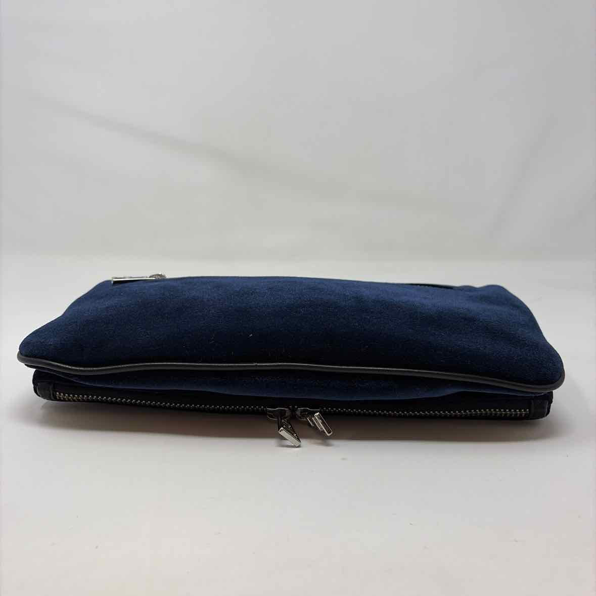 Pre-Owned Zadig&Voltaire Navy Velvet Handbag