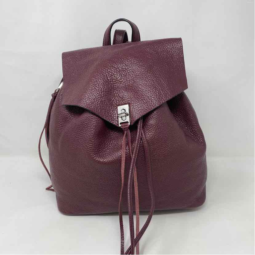 Pre-Owned Rebecca Minkoff Burgundy Leather Handbag