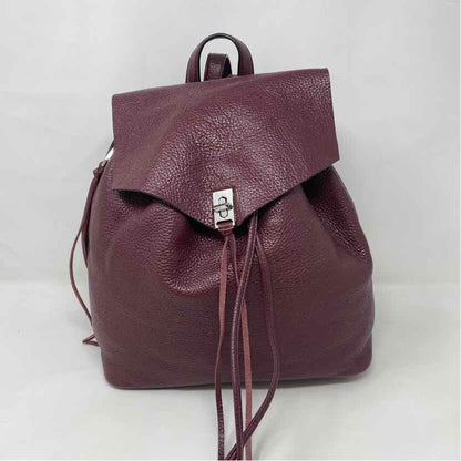 Pre-Owned Rebecca Minkoff Burgundy Leather Handbag