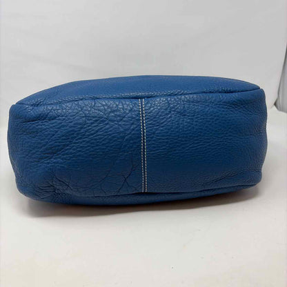 Pre-Owned Ann Taylor Blue Leather Handbag