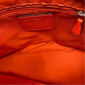 Pre-Owned Coach Red Leather Handbag