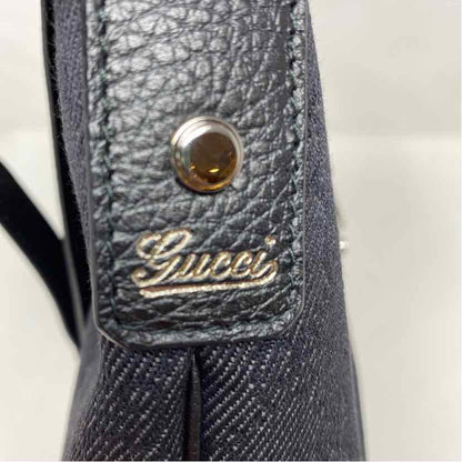 Pre-Owned Gucci Denim Canvas Designer Handbag