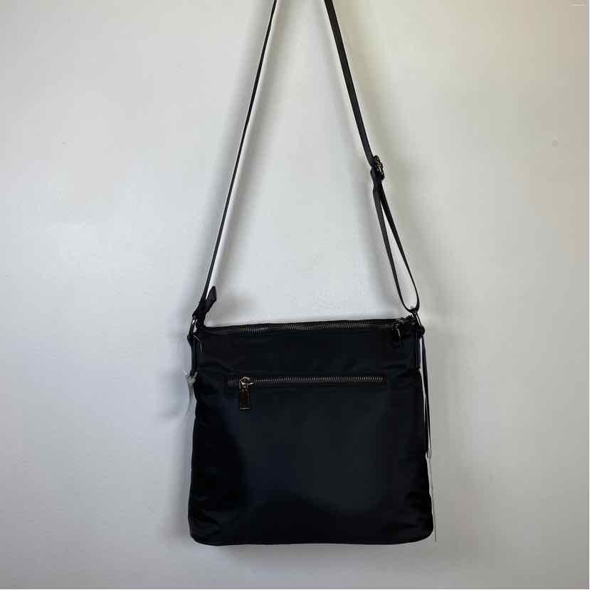 Boutique Black Nylon Handbag