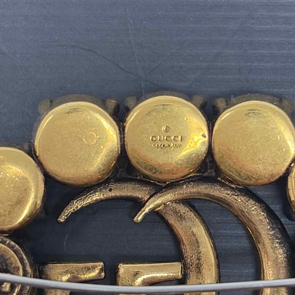 Pre-Owned Gucci Gold Metal Designer Jewelry