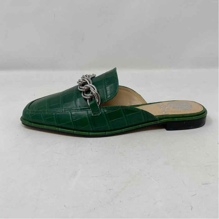 Pre-Owned Shoe Size 7.5 Vince Camuto Green Loafer