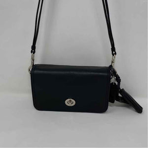 Pre-Owned Coach Black Leather Handbag