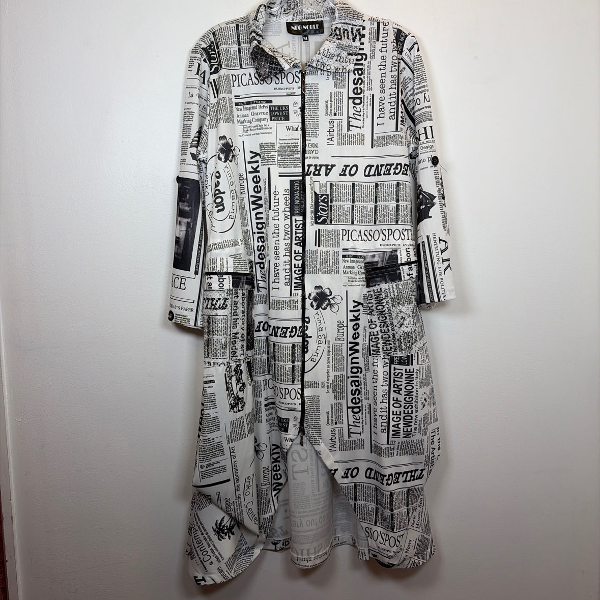Pre-Owned Size M Neo Noble Black/White Jacket
