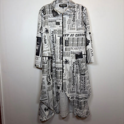 Pre-Owned Size M Neo Noble Black/White Jacket
