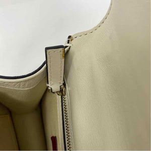 Pre-Owned Valentino Cream Leather Designer Handbag