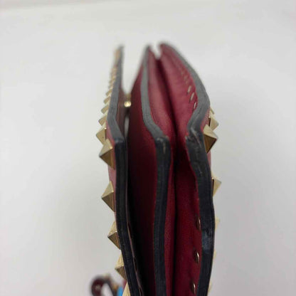 Pre-Owned Valentino Red Leather Designer Handbag
