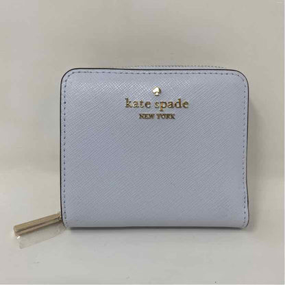 Pre-Owned Kate Spade Light Blue Canvas Wallet