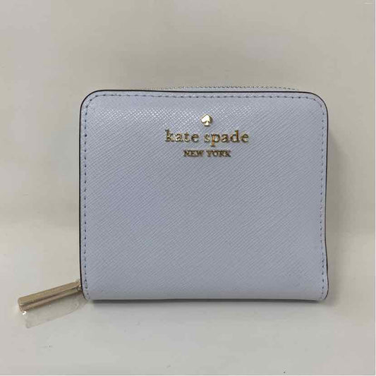 Pre-Owned Kate Spade Light Blue Canvas Wallet