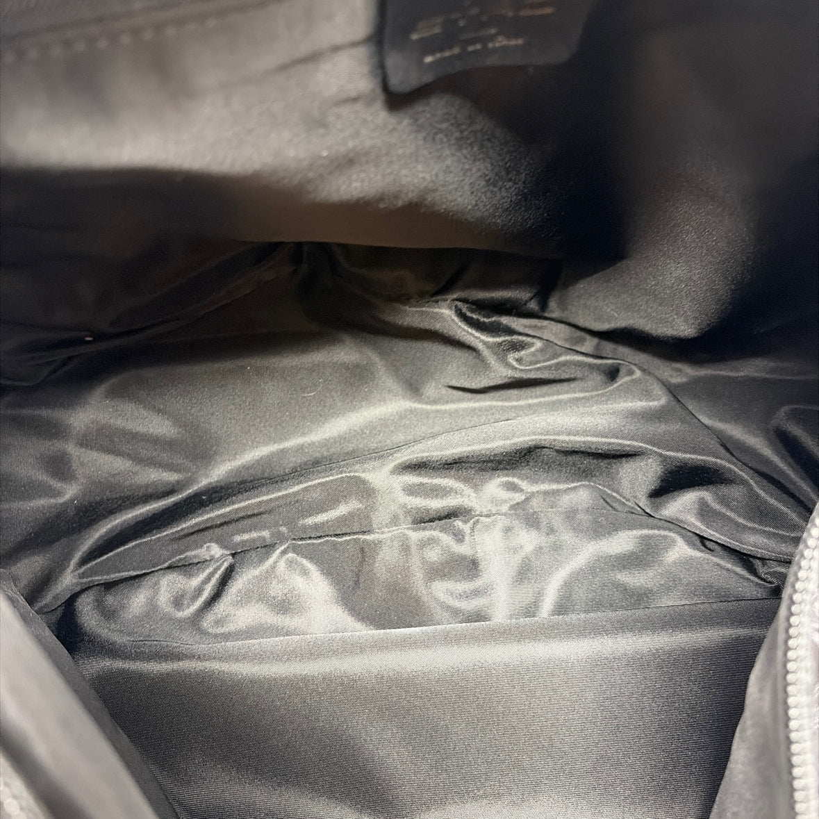 Pre-Owned Etro Black Nylon Handbag
