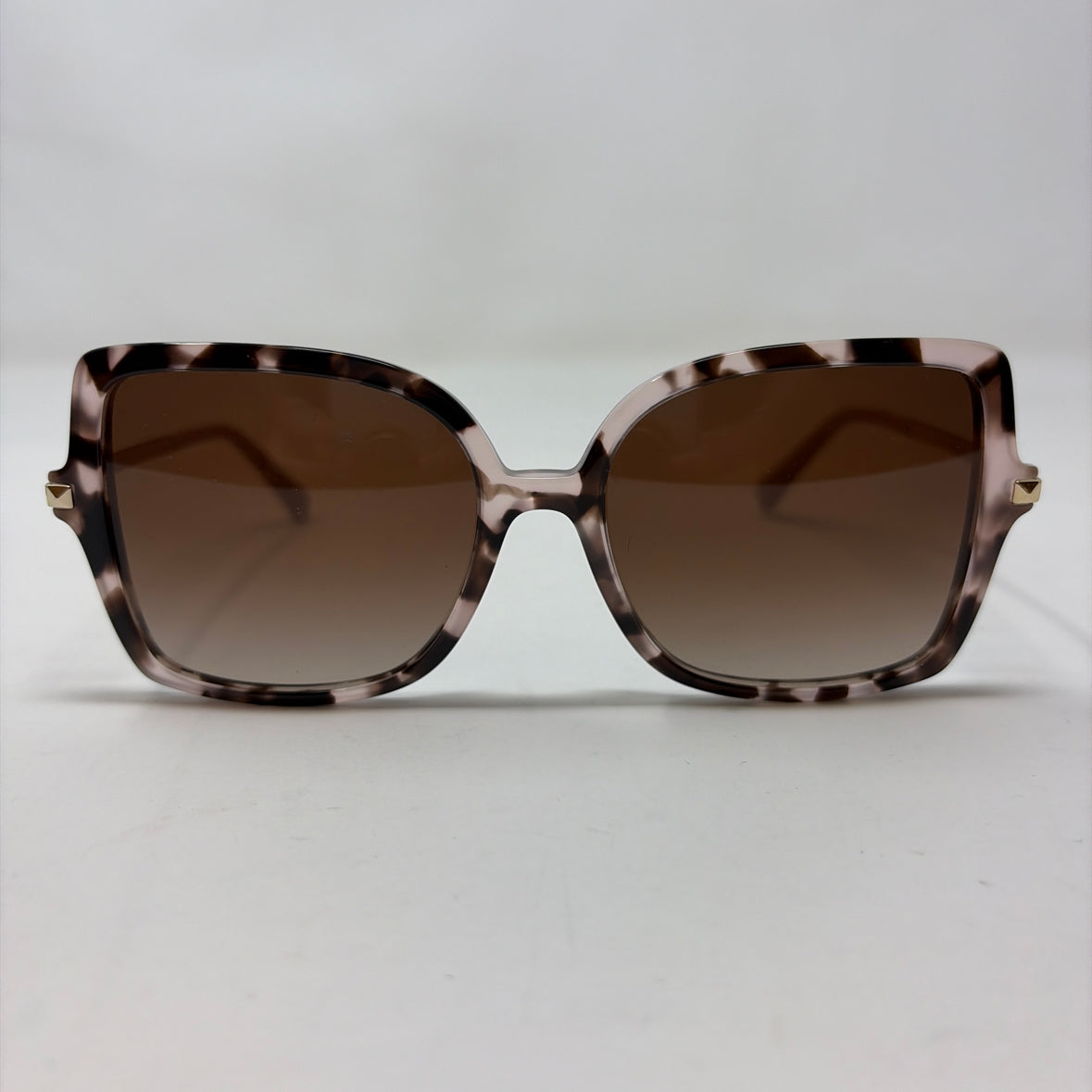 Pre-Owned Valentino Tortoise Acrylic Designer Sunglasses