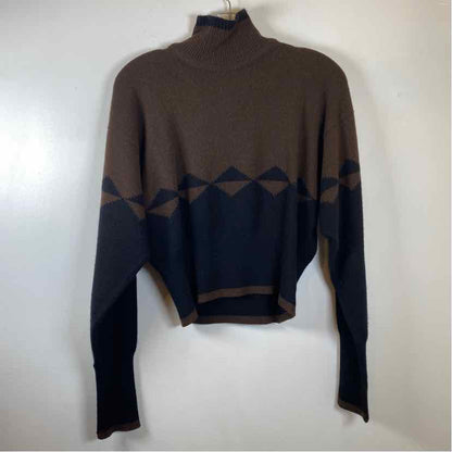Pre-Owned Chanel Brown Knit Women Size XS Designer Clothes