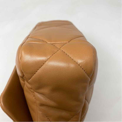 Pre-Owned Chanel Cognac Leather Designer Handbag