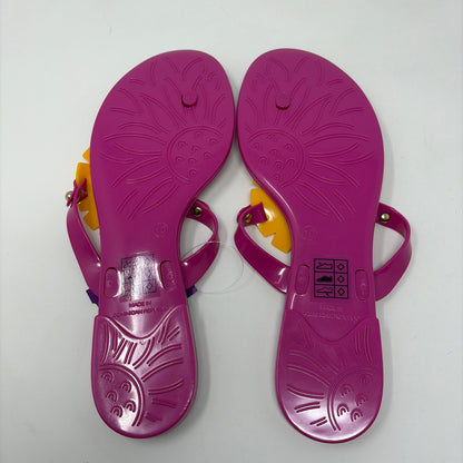 Pre-Owned Shoe Size 10 Jack Rogers Hot Pink Sandals